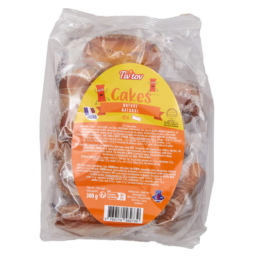 SACHET DE 10 CAKES NATURE